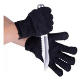 Luva De Kevlar Com Fio Aço Inox Resistente Anti Cortes Par