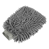 Luva De Microfibra Multiuso Simplo Cor Cinza Tamanho U