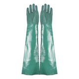 Luva De Pvc Cano Longo Punho 60cm Química Resistente Epi