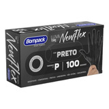 Luva Descartável Vinilflex Bompack Sem Pó