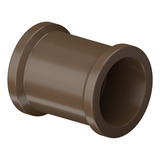 Luva Emenda Cola 1 1 2 50mm Soldavel Marrom Conexão Pvc