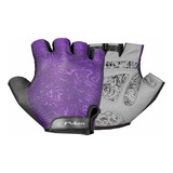 Luva Esportiva Bike Academia Gel Feminina Aeolus Poker