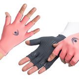 Luva Feminina Pesca Bike Esportiva Fishingco Filtro Solar