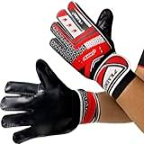 Luva Goleiro Campo Infantil M Vermelho 