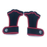 Luva Grip Munhequeira Cross Pull Up Protetor 4 Dedos Nc Cor Preto vermelho Tamanho Gg