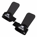 Luva Hand Grip Basic Muvin Luva Para Crosstraining Treino Punho Em EVA Dublado Mais Resistente Palma Em PVC Para Alta Performance Fechamento Em Fecho De Contato Costura Aberta Dupla M Preto