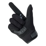 Luva Helt Ht-02 C/ Proteção Rígida Toutch Moto Ventilada