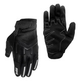 Luva Ims Motociclista Moto Motocross Motoboy Motoqueiro Cor Preto Tamanho P