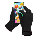Luva Lã Touch Screen Frio Celular Tablet Quentinha Inverno