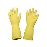 Luva Latex Amarela Top C Forro Tam XG Par Sanro