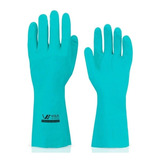 Luva Latex Nitrilico Verde Sem Forro Volk Pct C 36 Pares