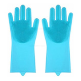 Luva Lava Louças Higiênica Esponja Multiuso Limpeza Silicone