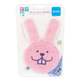 Luva Limpeza Boca Gengiva Mam Baby Oral Care Rabbit Rosa 0 m