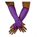 Luva Longa Lycra Miteni Festa Fantasia Cosplay Halloween