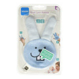 Luva Luvinha Oral Care Rabbit Azul Mam Coelhinho Divertido