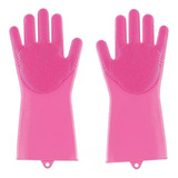 Luva Magica Escova Limpeza Silicone Lavar Louça Multiuso Pet