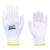 Luva Malha 6fios Elanca Branca Worker Kit C 24pares