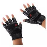 Luva Masculina Feminina Crossfit Motociclista Academia Couro