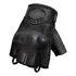 Luva Meio Dedo Couro X11 Moto Harley Route 2
