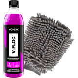 Luva Microfibra Shampoo Automotivo 500ml V floc Vonixx