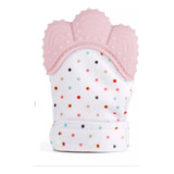 Luva Mordedor Bebê Silicone Antistress Cores Diversas Full