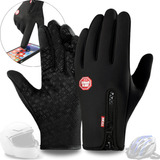 Luva Moto Bike Quebra Vento Impermeável Prova D agua Touch