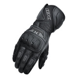 Luva Motociclista X11 Impact 2 Cano Longo Couro Com Proteção