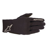 Luva Motoqueiro Alpinestars Reef Preto Reflective