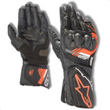 Luva Motoqueiro Couro Luva Alpinestars Sp8 V3 Profissional