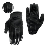 Luva Motoqueiro Ims Motociclista Moto Motocross Motoboy Par Cor Preto Tamanho P