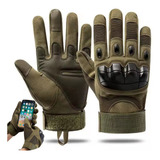 Luva Motoqueiro Touch Motociclista Impermeável Proteção Moto