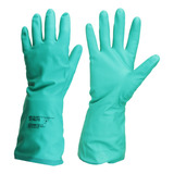 Luva Nitrílica Verde Nitrilite Multiuso P Químicos 10 Pares