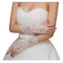Luva Noiva Debutante Casamento De Renda Linda  1 Par Strass