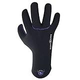 LUVA PARA MERGULHO AQUA LUNG MODELO AVA 6 4MM FEMININA TAMANHO SM