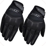 Luva Para Moto Fit X Touchscreen Motoboy X11 Frio Epi Prote Cor Preto Tamanho Gg