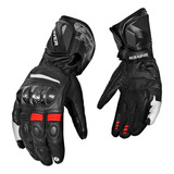 Luva Shiver Racer Couro Speed Moto Motociclista Motoqueiro