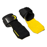Luva Strap Hand Grip Couro Training E Musculação Fittergear Tamanho Universal