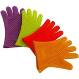 Luva Térmica Cozinha Chef 5 Dedos Silicone Antiaderente
