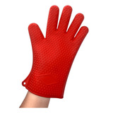 Luva Térmica De Cozinha Silicone 5 Dedos Anticalor 220 Graus