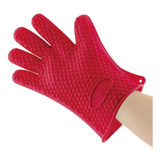 Luva Térmica De Cozinha Silicone 5 Dedos Anticalor 230 Graus