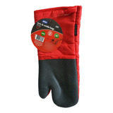 Luva Térmica De Cozinha Silicone E Tecido Longa 35cm 180c