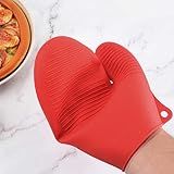Luva Térmica De Silicone Para Cozinha Antiderrapante Impermeável Resistente 250 Graus Ao Calor Pegador De Panela Quente 1