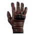 Luva Texx Liberty Harley Custon Couro Bovino Perfurada Alta Resistência Eva Cor Marrom Moto Motoqueiro Motociclista De Frio Motoboy Sport Protetor Com Touch Ajuste Velcro Tamanho 2xl 3g Unissex Urbano