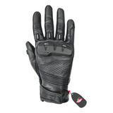 Luva Texx Phanter Couro Touch Motociclista C Proteção 2024 Cor Preto Tamanho Xxxxxl