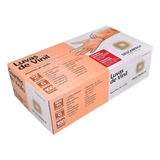 Luva Vinil Sem Pó Kit 200 Unidades Descarpack