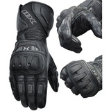 Luva X11 Impact2 Cano Longo Motoqueiro Couro Moto A Vista