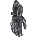 Luva X11 Racer Cano Longo Couro Bov Pto