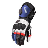 Luva X11 Racer2 100 Couro Moto Motociclista Motoboy A Vista