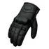Luva X11 Route 2 Motociclista Cano Curto C/couro De Cabra Cor Preto Tamanho G