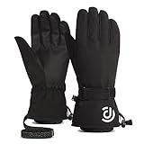 Luvas De Esqui Isoladas Luvas De Inverno Isoladas à Prova D água Com Alça De Pulso Luvas De Freezer Para Homens E Mulheres Luvas De Neve Para Atividades Ao Ar Livre Corrida Ciclismo Ngumms